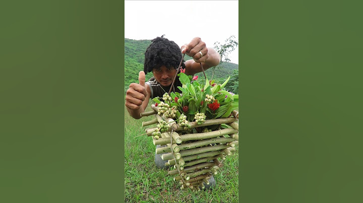 Survival Skills: Amazing Basket 🧺 for Extreme Condition #outdoors #survival #bushcraft