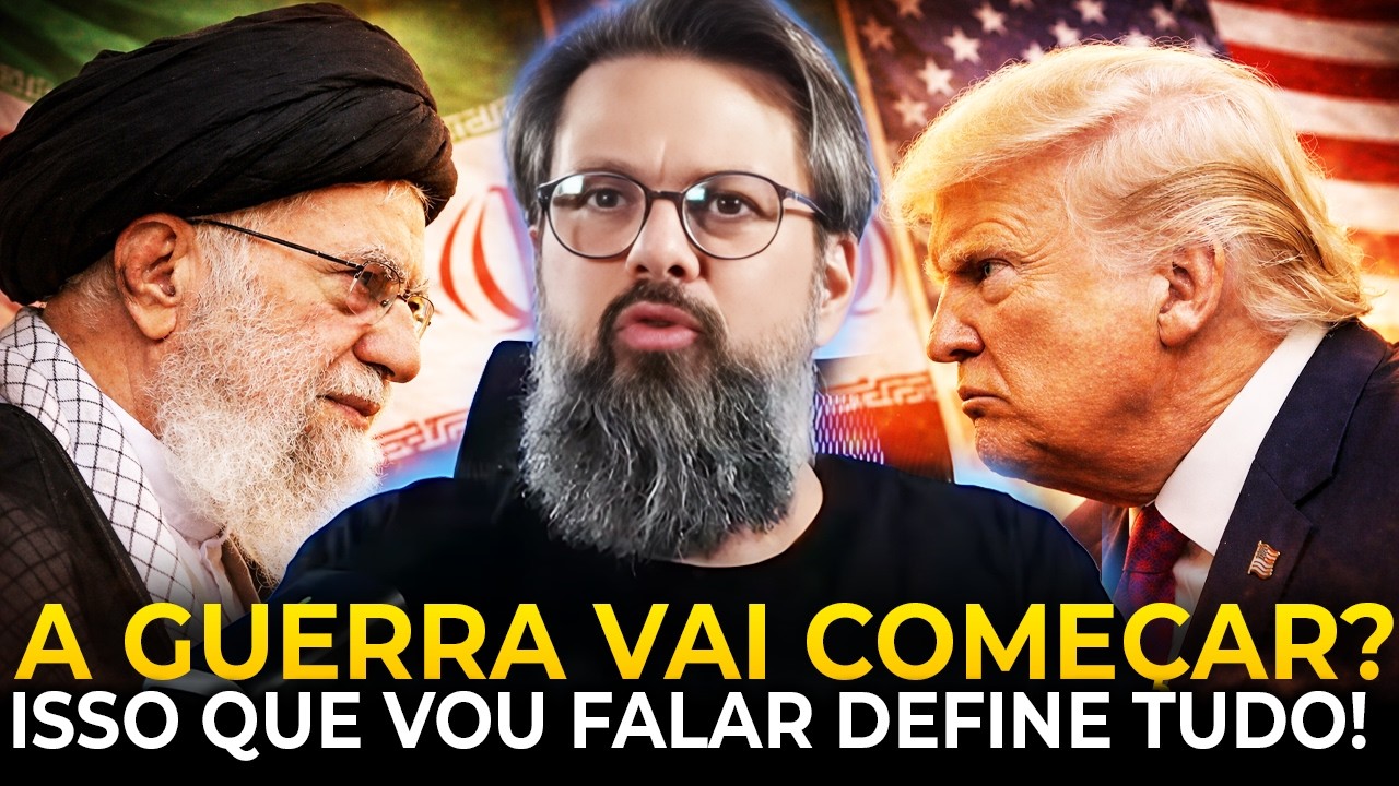 A GUERRA VAI COMEÇAR? ESTADOS UNIDOS vs IRÃ | ISSO DEFINE TUDO!