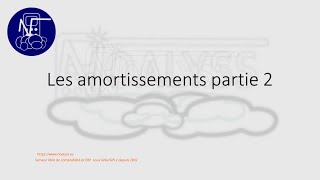 Noalyss Amortissement Partie 2