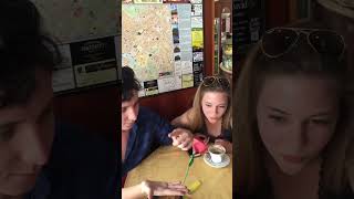 WATCH THE ROSE!! 😱 (Magic Trick) - #Shorts