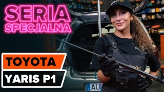 Jak wymienić Siłownik tylnej klapy TOYOTA YARIS (SCP1_, NLP1_, NCP1_) - przewodnik wideo