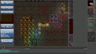 Lets Play Tibia: Power Leveling in the Factory Quarter. (ENG)