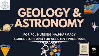 Geology & Astronomy I Science | PCL NURSING/CTEVT ENTRANCE PREPARATION I BRIDGE COURSE |