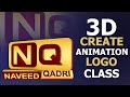 After Effects 3D Animation Logo Class, Logo #13 Cover in Class Demo, Adobe After Effects