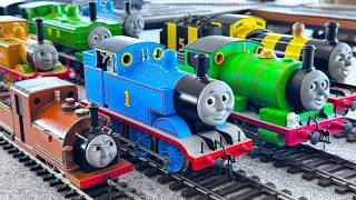Thomas &amp; Friends: SHOCKING Moving Eyes?! 😱 Real TV Props &amp; Huge Exhibit at Kato Hobby Center