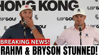 JUST REVEALED! LIV Tour DROPS HUGE Bombshell On Bryson DeChambeau & Jon Rahm