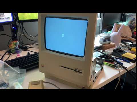 Macintosh Plus floppy mechanism