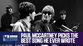 Paul McCartney Picks the Best Song He’s Ever Written