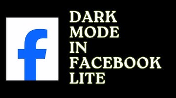 How to Use Facebook Lite in Dark Mode