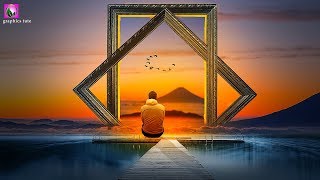 Fantasy Frame Photo Manipulation - Sunset Scene In Frame - Photoshop Manipulation Tutorial screenshot 5