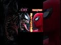 venom vs spiderman 🤓🤓 #character