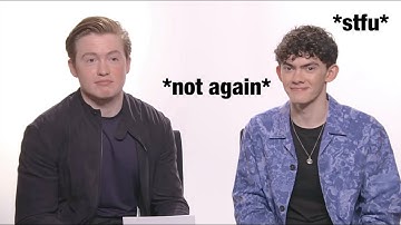 Kit Connor & Joe Locke bullying each other for 5 minutes straight