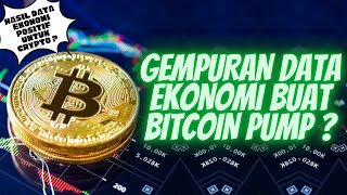 BITCOIN PUMP SETELAH DATA EKONOMI YANG BUAT DOLLAR MELEMAH ! KONFIRMASI REVERSAL YANG DIBUTUHKAN !