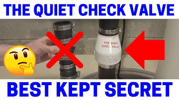 NEVER Replace A Sump Pump Check Valve Until Watching This!