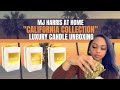 MJ Harris At Home "California Collection" Luxury Candle Unboxing and Review.