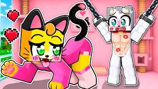 Una CHICA GATO me SECUESTRÓ en Minecraft! 😻🔥