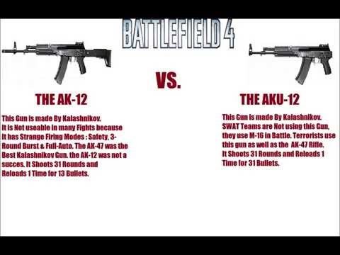 Lego Weapons Battle Ep. 4: AK-12 VS. AKU-12 Carbine (Battlefield 4)