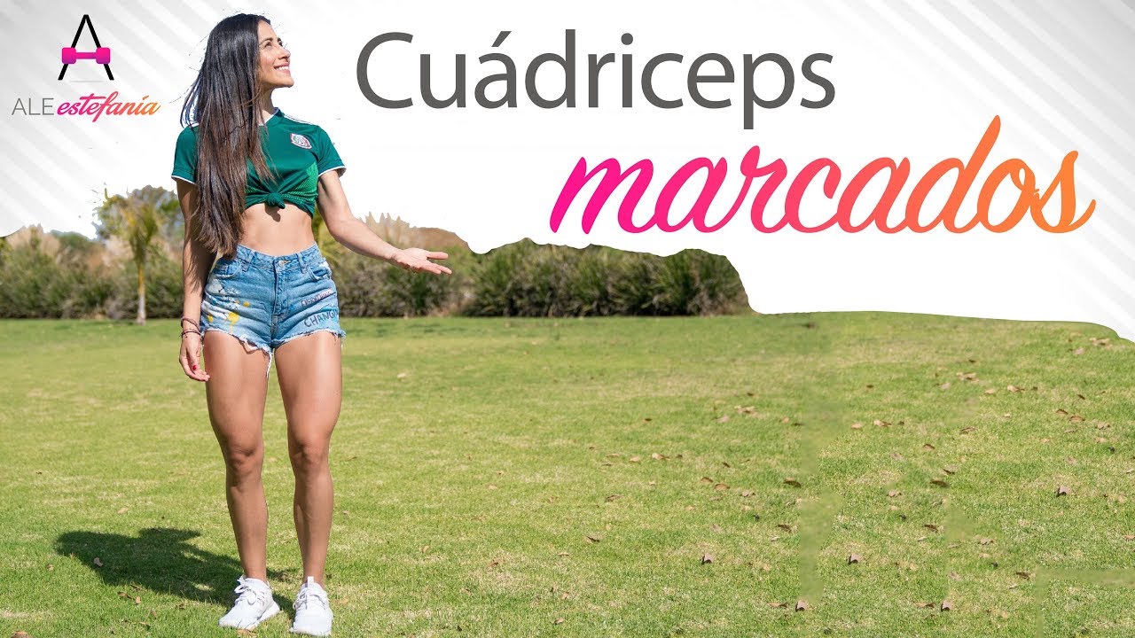 Rutina de cuádriceps en gimnasio