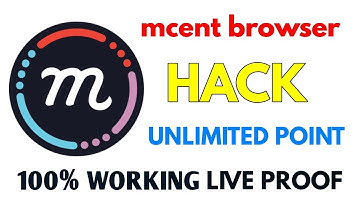 mcent browser hack unlimited point no root