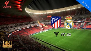 EA SPORTS FC 24 | Atlético de Madrid vs Real Madrid | LaLiga EA Sports | Jornada 6