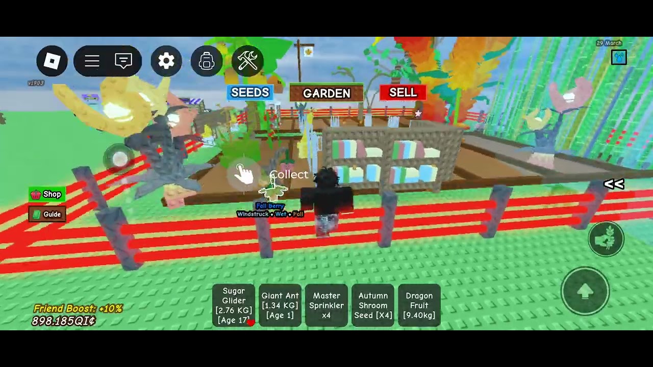 Grow a Garden môj nick je alex12330916