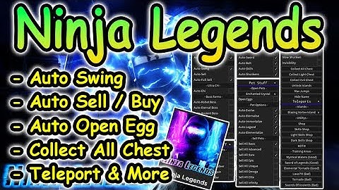 [OP] Roblox Ninja Legends Script - AutoFarm GUI & More 2022