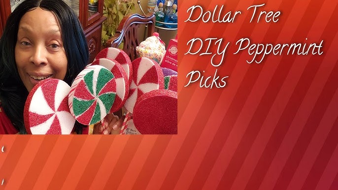 Easy Glitter Picks for the Christmas Tree  DIY Whimsical Dr Seuss  Christmas Decor 