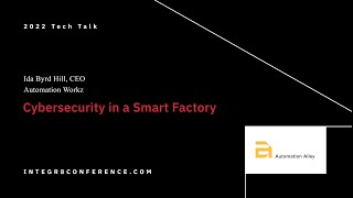 Cybersecurity in a Smart Factory