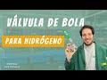 Válvulas de bola para hidrógeno