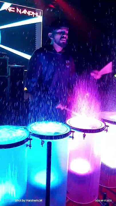 Water drum DJ for Freshers 23 @ IISER TVM #iiser
