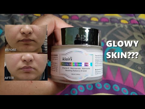 Dear, Klairs Freshly Juiced Vitamin E Mask Review 리뷰 | K-BEAUTY