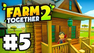 Exploring a Fully Built House! | Let's Play: Farm Together 2 | EP 5