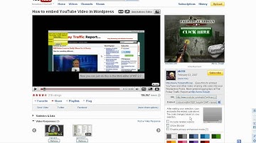 How to embed YouTube videos in Wordpress 2.9+
