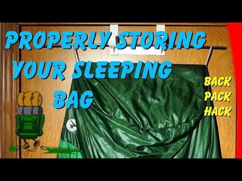 Properly Storing Your Sleeping Bag