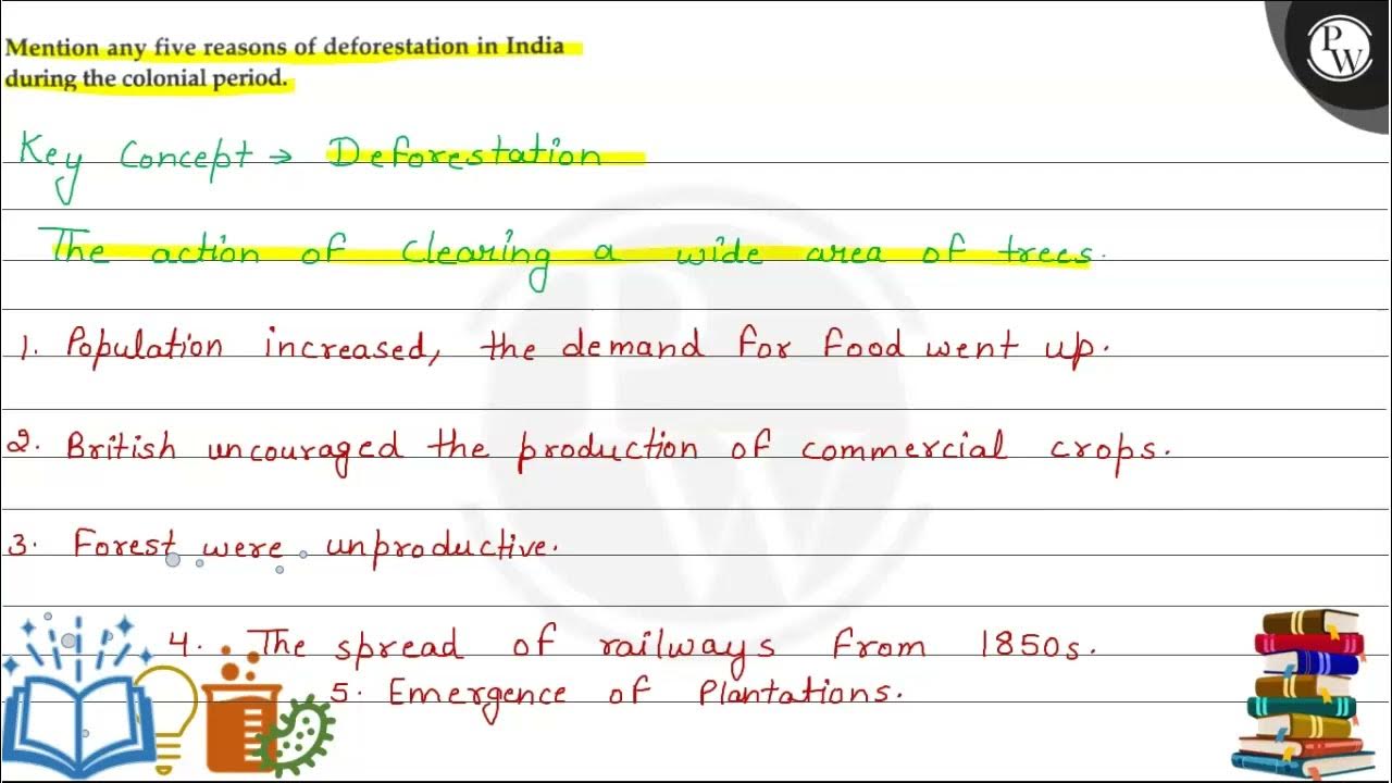Mention Any Five Reasons Of Deforestation In India During The Colonial mention-any-five-reasons-of-deforestation-in-india-during-the-colonial