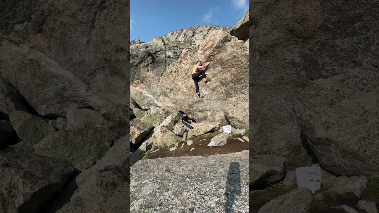 Beta Video for climb Shiny Shoes v0, Lincoln Lake