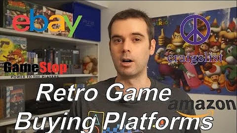 2. Where to Buy Retro Games? Discussion on Buying Platforms Craigslist, Ebay, Amazon, ShopGoodwill