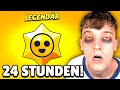 Das passiert, wenn du 24 STUNDEN Brawl Stars spielst...😱 (Teil 1)