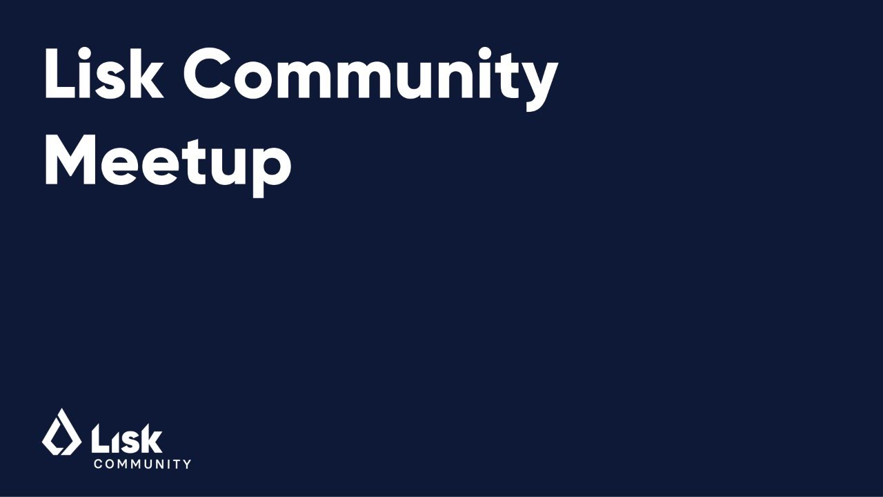 Lisk Community Meetup #11 | Endro Labs & Michiel Mulders - ARCADO