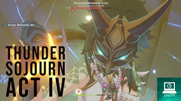 Thunder Sojourn Act IV - Automaton Front Facing Distant Echoes