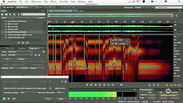 Adobe Audition - Change Pitch
