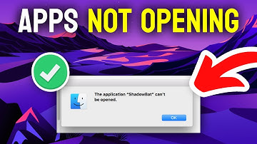 How To Fix Apps Not Opening on Mac - EASY!