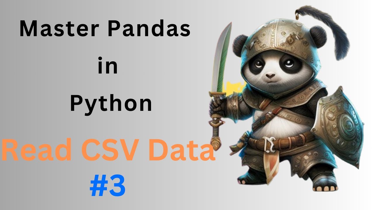 #3 Process Data From CSV File Part-1 | كيفية تحميل وقراءة ملفات CSV في ...