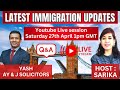 Live Q&amp;A UK Latest Immigration Updates - Ask your questions