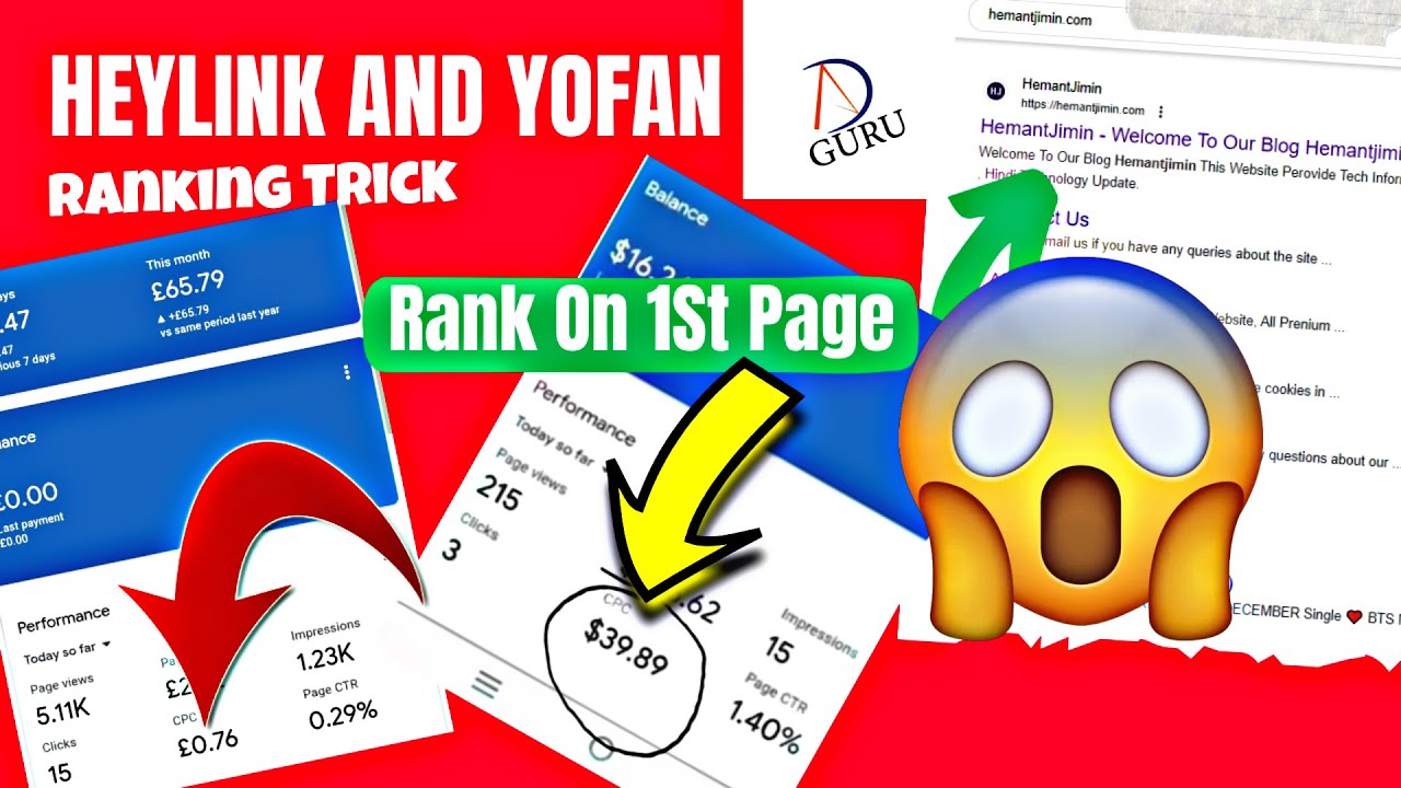 HeyLink And Yofan High Cpc Keyword Method Trick Setup Keyword