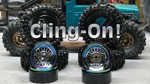 The coolest 1.3" Beadlock wheels and tires on the block - Injora 1.3" Cling On