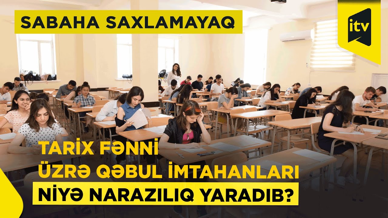 Sabaha saxlamayaq | DİM və tarix müəllimləri üz-üzə: narazılıq nədəndir? |