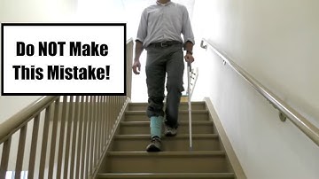 How to Use a Cane on Stairs Correctly (Training, Use, and Safety)