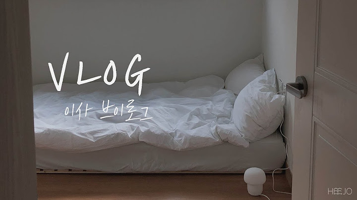 SUB/이사 브이로그. 서울떠나 새로운 집으로✨