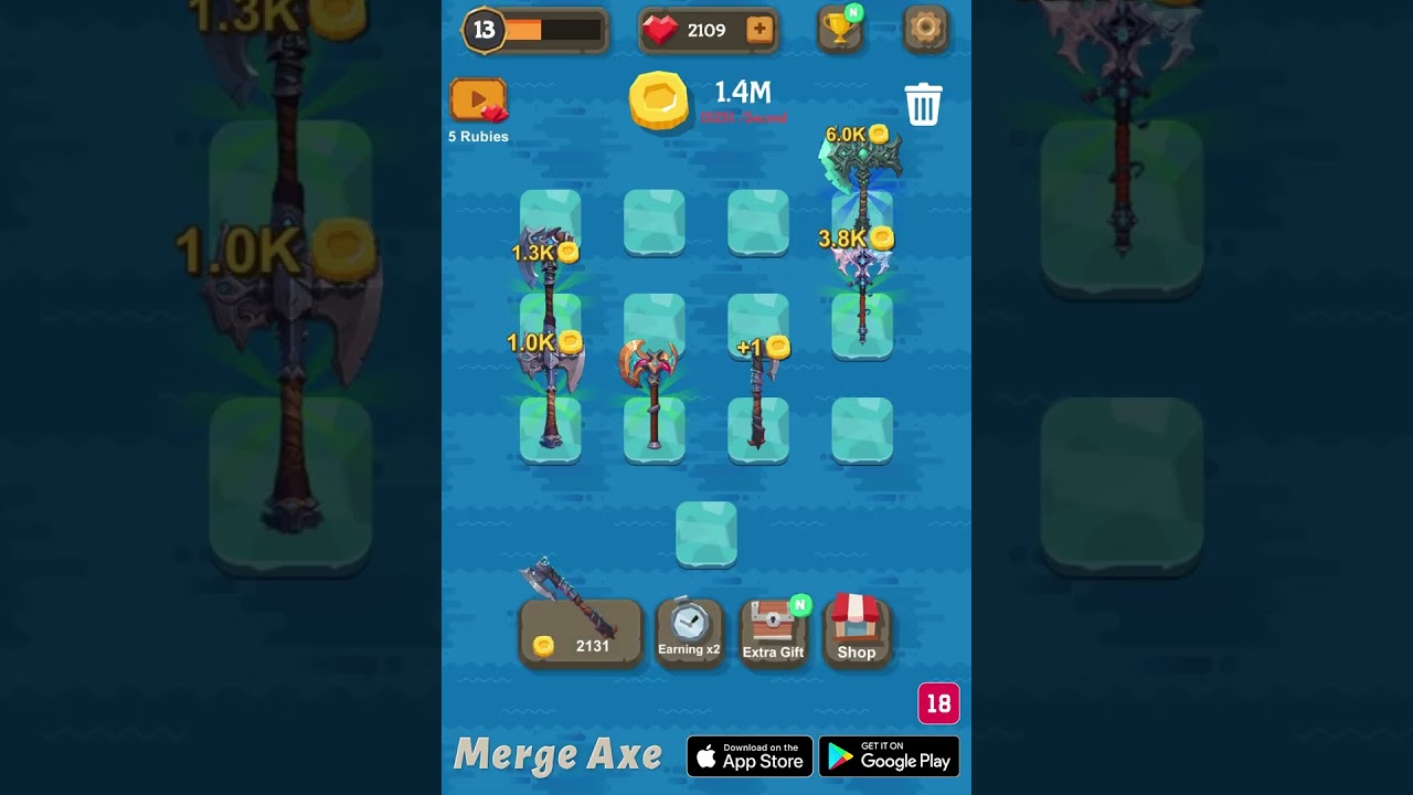 Merge Axe MOD APK cover